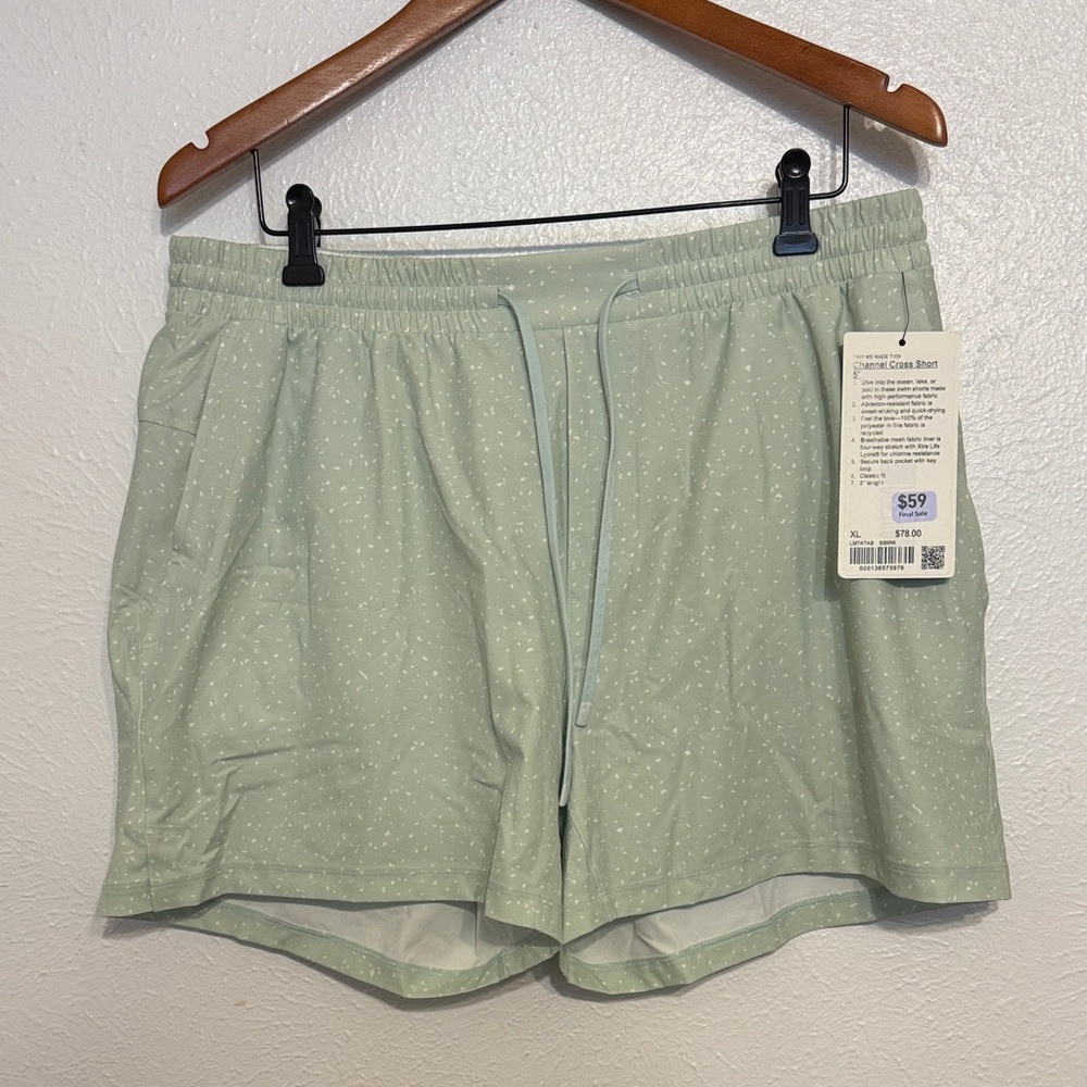 Men's Lululemon Channel Cross Shorts 5”